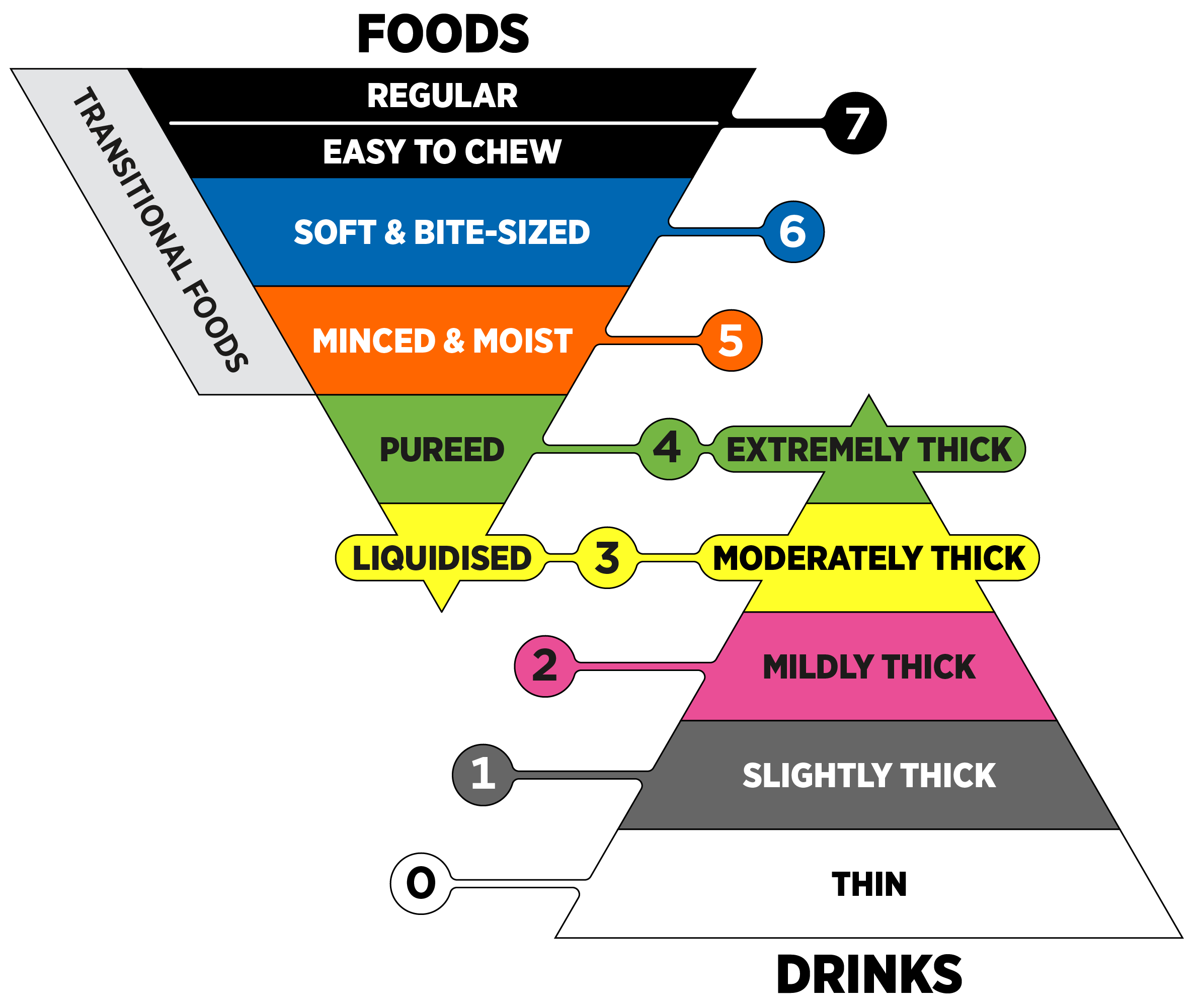 IDDSI Food Test Thickened Liquids and Liquidized Foods Difference
