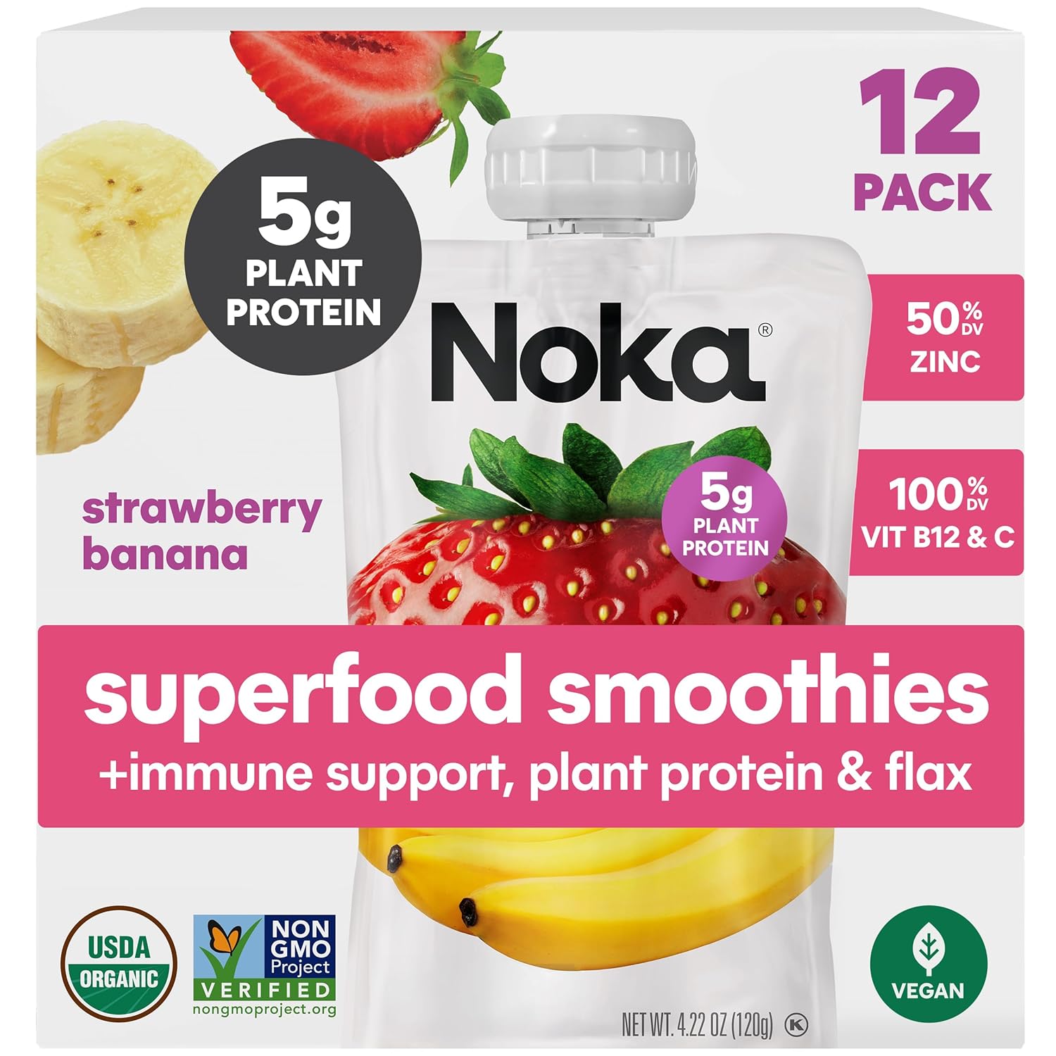 NOKA Superfood Dysphagia Pureeds Foods Smoothies